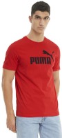 Tricou bărbătesc Puma Ess Logo Tee High Risk Red XS imaginea #2 — magazin online Desire.md