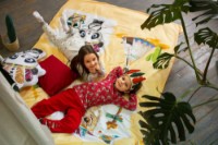 Lenjerie de pat pentru copii Blakit Cotton 3D 4552 Panda