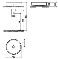 Lavoar Creavit Loop LP145-AM00E imaginea #2 — magazin online Desire.md