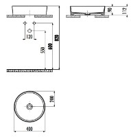 Lavoar Creavit Loop LP145-CB00E imaginea #2 — magazin online Desire.md