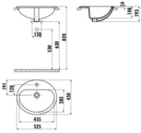 Lavoar Creavit Topcounter TP225.00CB00E imaginea #2 — magazin online Desire.md