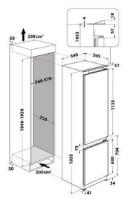 Frigider incorporabil Whirlpool ART 9814/A+ SF imaginea #4 — magazin online Desire.md