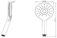 Set pentru duș Creavit SH121S imaginea #2 — magazin online Desire.md