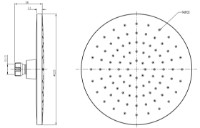 Cap de duș Creavit SH330S imaginea #2 — magazin online Desire.md