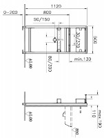 Instalare pentru lavoar  Vitra 780-2810