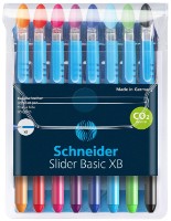 Set de pixuri Schneider Slider Basic 8pcs (151298)