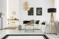 Ковёр Eko Hali Noa Kilim NK 06 Black White 1.55x2.30m фото №4 — интернет-магазин Desire.md