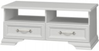 Тумба под ТВ Bravo мебель Грация 2 ящ Белый