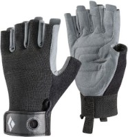 Manuși pentru alpinism Black Diamond Crag Half-Finger (801864) M Black imaginea #1 — magazin online Desire.md