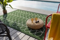 Ковёр Brink & Campman Orla Kiely Outdoor Linear Steam 460507 Jade 2.00x2.80m фото №5 — интернет-магазин Desire.md