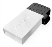 USB Flash Drive Transcend JetFlash 380 32Gb Silver OTG