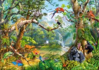 Puzzle Castorland 2000 Life Hidden in Jungle (C-200375)