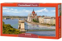 Puzzle Castorland 4000 The View over the Danube, Budapest (C-400126)