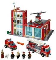 Set de construcție Lego City: Fire Station (60004)