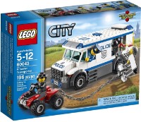 Set de construcție Lego City: Prisoner Transporter (60043)