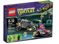 Set de construcție Lego Teenage Mutant Ninja Turtles: Stealth Shell in Pursuit (79102)