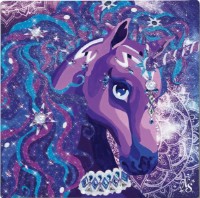 Картина по номерам Nebulous Stars Paint-by-Number on Canvas Nebulia & Horse (11421)