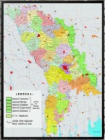 Art Maps Детальная административная карта Молдовы (0200002)