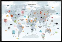 Art Maps Harta mondială pentru copii Baloane (0200006)