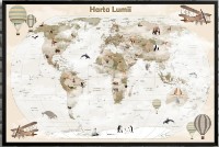 Art Maps Harta politică mondială pentru copii (200025)