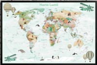Art Maps Harta politică mondială pentru copii (200026)