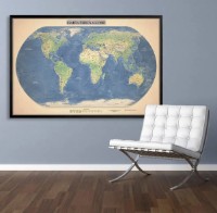 Art Maps Harta fizică mondială (0200017)