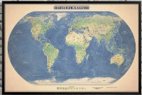Art Maps Harta fizică mondială (0200017)