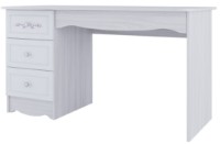 Письменный стол SV-Мебель Акварель 1 Ясень Анкор Светлый/Белая Матовая Цветы (ФР-00008035)