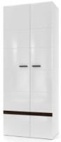 Шкаф SV-Мебель Соло Белый/Белый Глянец-Венге (ФР-10018175)