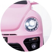 Электромобиль Chipolino VW Beetle Dune Convertible Pink (ELKVWBDC23P)