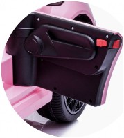 Электромобиль Chipolino VW Beetle Dune Convertible Pink (ELKVWBDC23P)
