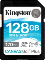 Сard de memorie Kingston SD 128Gb Class10 UHS-I U3 (V30) (SDG3/128GB) 