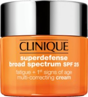 Cremă pentru față Clinique Superdefense SPF 25 Fatigue + 1st Signs of Age Multi-Correcting Cream/Gel 1/2 30ml