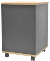 Тумба Deco RollBox 45x40x60 Sonoma/Antracit фото №3 — интернет-магазин Desire.md