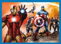 Puzzle Trefl 4in1 Brave Avengers (34386)