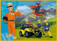 Puzzle Trefl 4in1 Brave Fireman Sam (34387) imaginea #2 — magazin online Desire.md