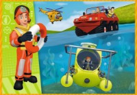 Puzzle Trefl 4in1 Brave Fireman Sam (34387) imaginea #4 — magazin online Desire.md