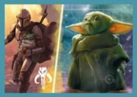 Puzzle Trefl 4in1 Mandalorian (34397) imaginea #1 — magazin online Desire.md