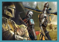 Puzzle Trefl 4in1 Mandalorian (34397) imaginea #3 — magazin online Desire.md