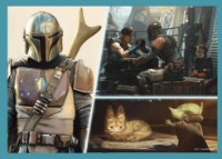Puzzle Trefl 4in1 Mandalorian (34397) imaginea #4 — magazin online Desire.md