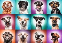 Puzzle Trefl 2000 Funny Dog Portraits II (27119) imaginea #1 — magazin online Desire.md