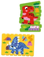 Puzzle Roter Kafer 16 Sticks Dinosaurs (RK1090-02)