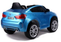 Mașinuța electrica Leantoys BMW X6 Blue