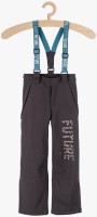 Pantaloni spotivi pentru copii 5.10.15 4A3908 Black 134cm