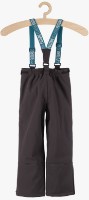 Pantaloni spotivi pentru copii 5.10.15 4A3908 Black 134cm
