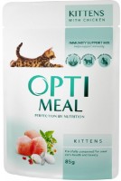 Hrană umedă pentru pisici Optimeal Kittens Chicken 12pcs
