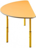 Детский столик Tisam Полукруг 23662 Апельсин/Желтый