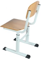 Школьный стул Tisam (32450HPL) Бук/Серый