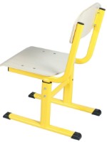Школьный стул Tisam (32450HPL) Дуб Молочный\Жёлтый