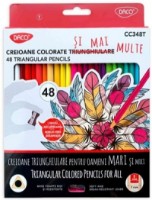 Creioane colorate Daco 48pcs (CC348T)